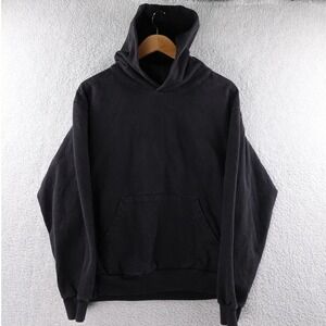 Los Angeles Apparel Heavyweight 14oz  Black Hoodie Made in USA Mens M